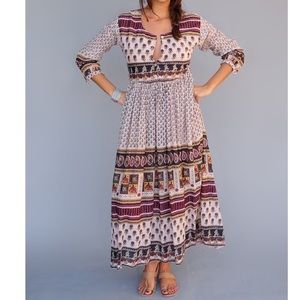 Blue Boheme Coachella dress OS